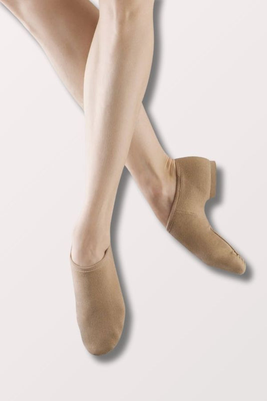 Bloch Adult Phantom Stretch Canvas Jazz Shoes in Tan Style S0473L at New York Dancewear Company