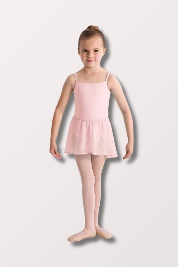 Bloch Barre Stretch Waist Ballet Skirt Pullon in Light Pink Style CR5110 at New York Dancewear Company