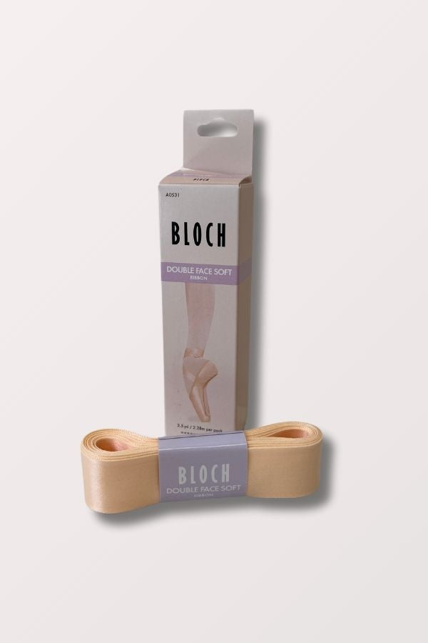 Bloch Double Face Soft Satin Ribbon in Pink Style A0531 at New York Dancewear Company