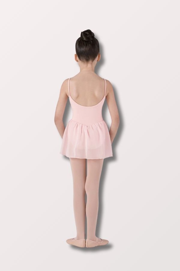 Bloch Girls Skirted Camisole Leotard Dress in Light Pink Style CL3977 at New York Dancewear Company