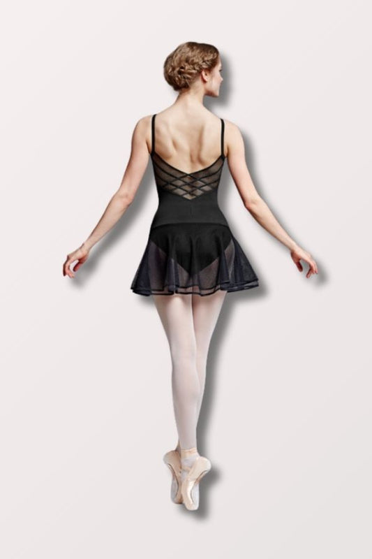 Bloch Ladies Allnatt Cross Back Camisole Leotard in Black Style L8820 at New York Dancewear Company