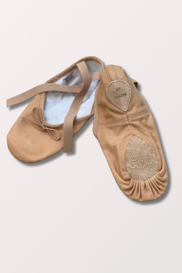 Bloch Ladies Flesh Pump Canvas Ballet Shoes Style S0277L at New York Dancewear Company