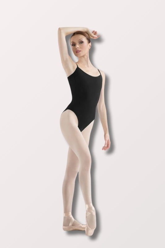 Bloch Ladies Sissone Low Back Leotard in Black Style L5407 at New York Dancewear Company