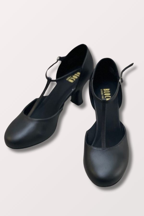 Bloch Ladies Split Flex Character Shoes in Black Style S0390L at New York Dancewear Company