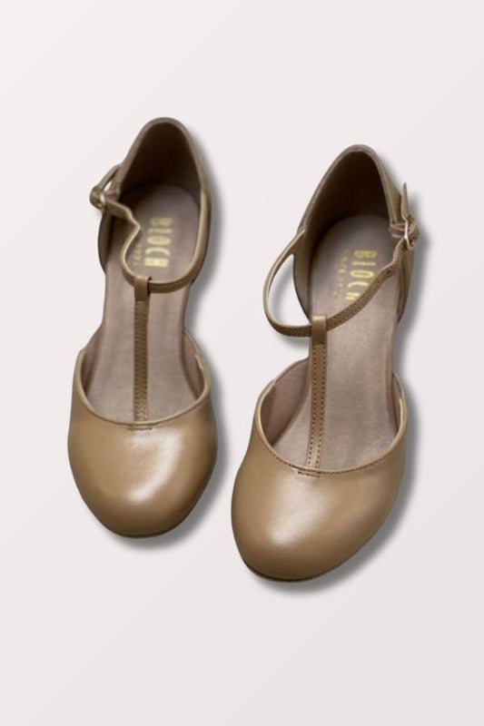 Bloch Ladies Split Flex Character Shoes in Tan Style S0390L at New York Dancewear Company 