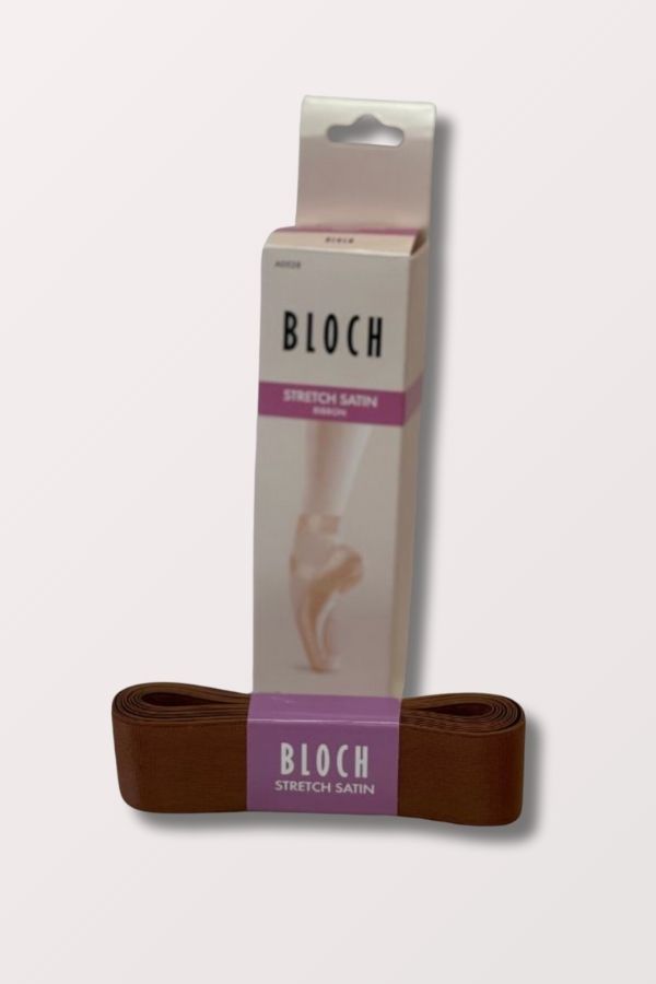 Bloch Stretch Satin Ribbon for Pointe Shoes in Tonal B29 Style A0528 at New York Dancewear Company