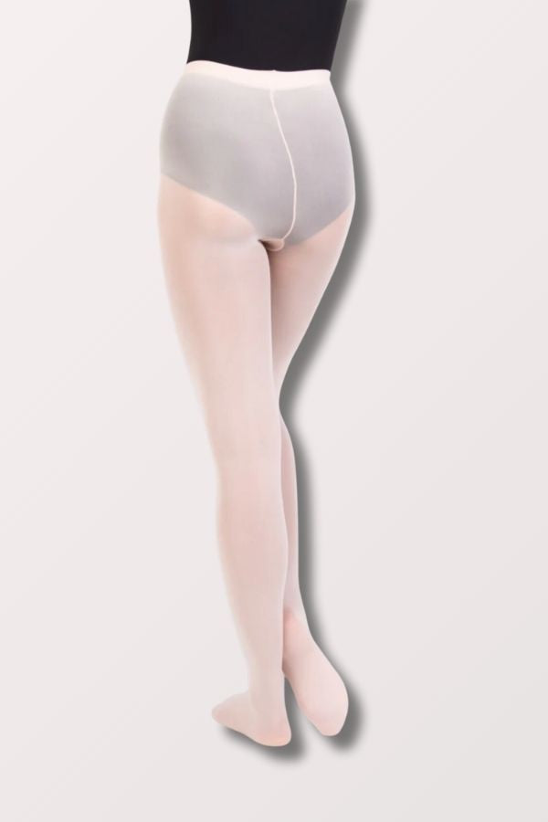 Body Wrappers Adult Knit Waist Total Stretch Footed Dance Tights in theatrical pink Style A80 at New York Dancewear Company