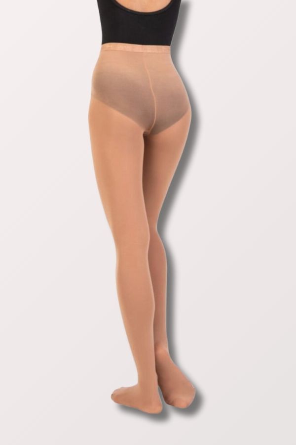 Body Wrappers Adult Total Stretch Footed Dance Tights in Suntan Style A30 at New York Dancewear Company