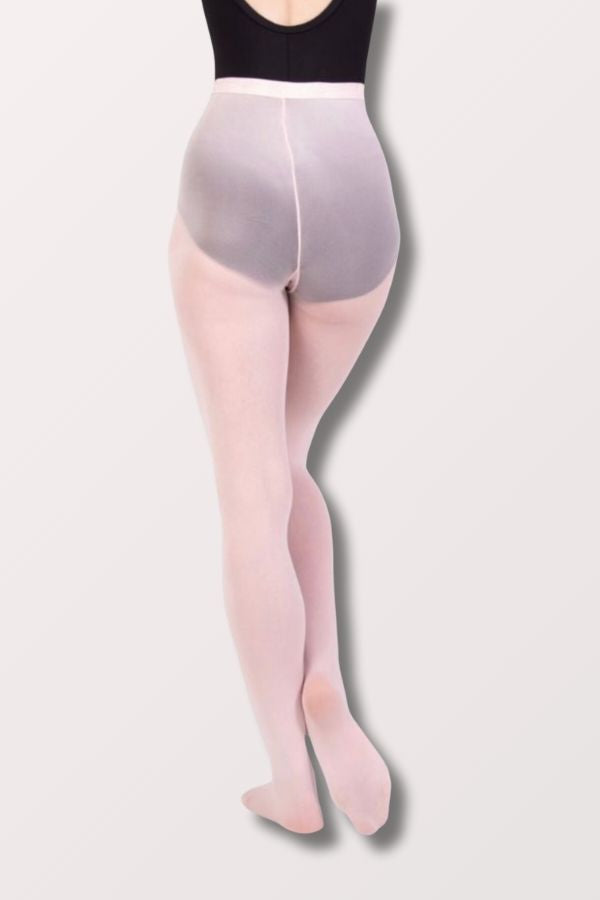 Body Wrappers Children's TotalStretch Footed Dance Tights in Light Pink Style C30 at New York Dancewear Company