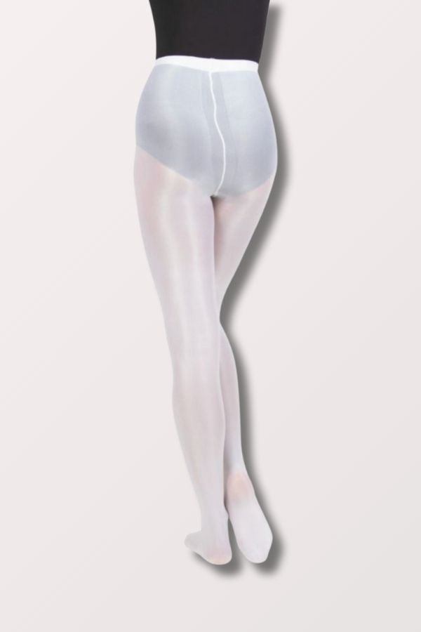 Body Wrappers Children's Ultra Shimmery Tights in White Style C55 at New York Dancewear Company