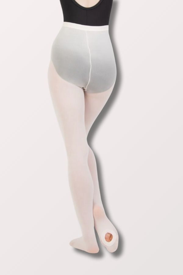 Body Wrappers Plus Size Total Stretch Convertible Dance Tights in Dance Pink Style A31X at New York Dancewear Company