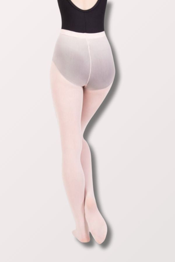 Body Wrappers Plus Size Totalstretch Footed Dance Tights in Theatrical Pink Style A30X at New York Dancewear Company