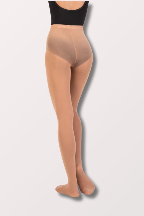 Body Wrappers Plus Size Women's Footed Tights in Suntan Style A30X at New York Dancewear Company