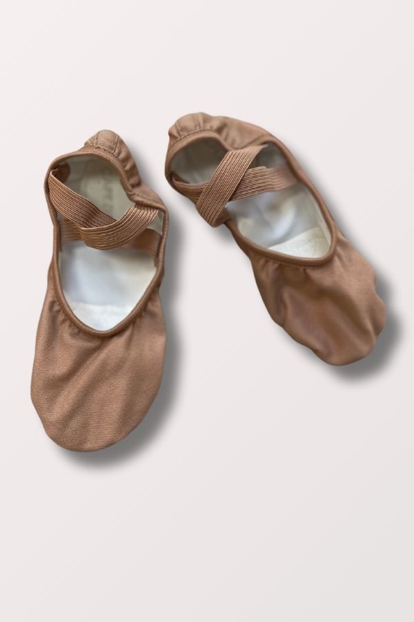 Capezio Hanami Light Suntan Canvas Ballet Shoes at NY Dancewear