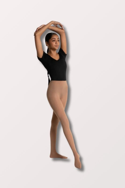 Capezio Ultra Soft Footed Dance Tights in Light Suntan Style 1915 at New York Dancewear Company