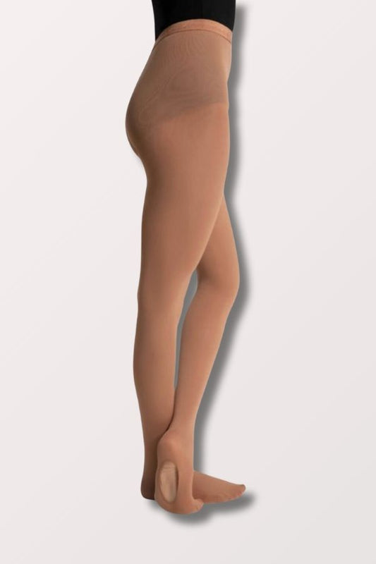 Capezio Adult Ultra Soft Transition Tights with Elastic Waistband in Suntan Style 1816 at New York Dancewear Company