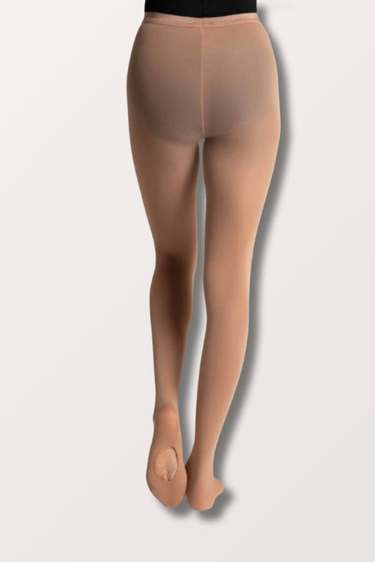 Capezio Adult Ultra Soft Transition Tights with Elastic Waistband in Light Suntan Style 1816 at New York Dancewear Company