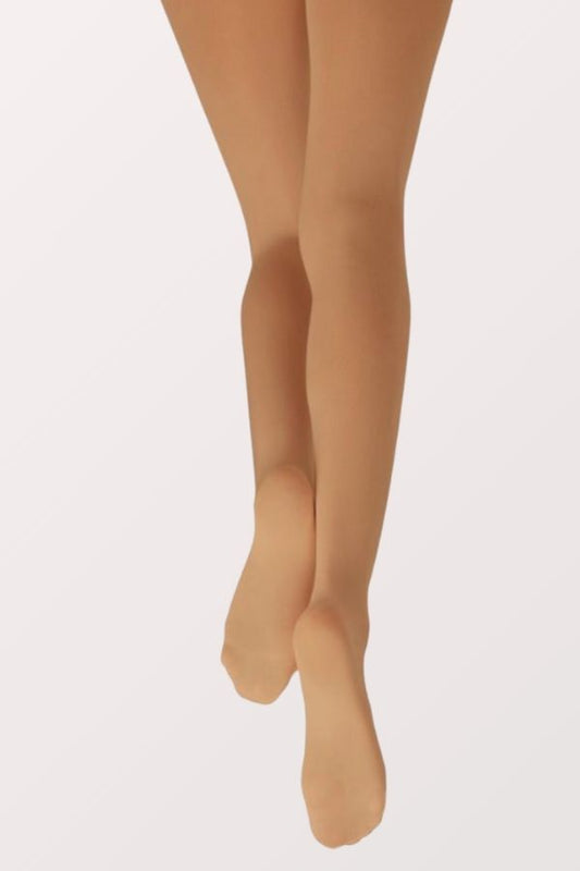 Capezio Children's Hold & Stretch Footed Tights in Light Suntan Style N14C at New York Dancewear Company