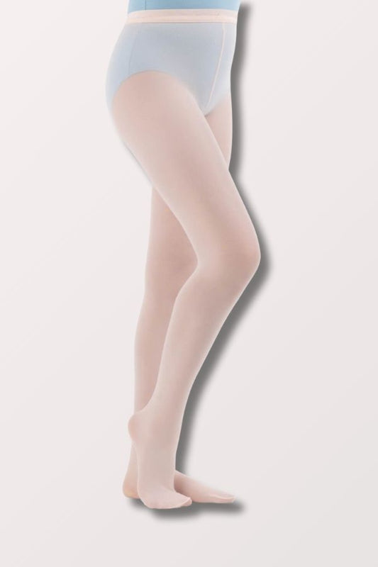 Capezio Children's Ultra Hold Footed Tights in Ballet Pink Style N14C at New York Dancewear Company