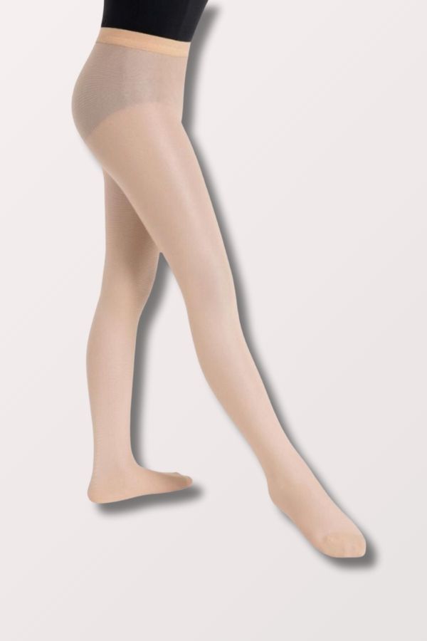 Capezio Children's Ultra Shimmer Tights in Light Toast Style 1808C at New York Dancewear Company