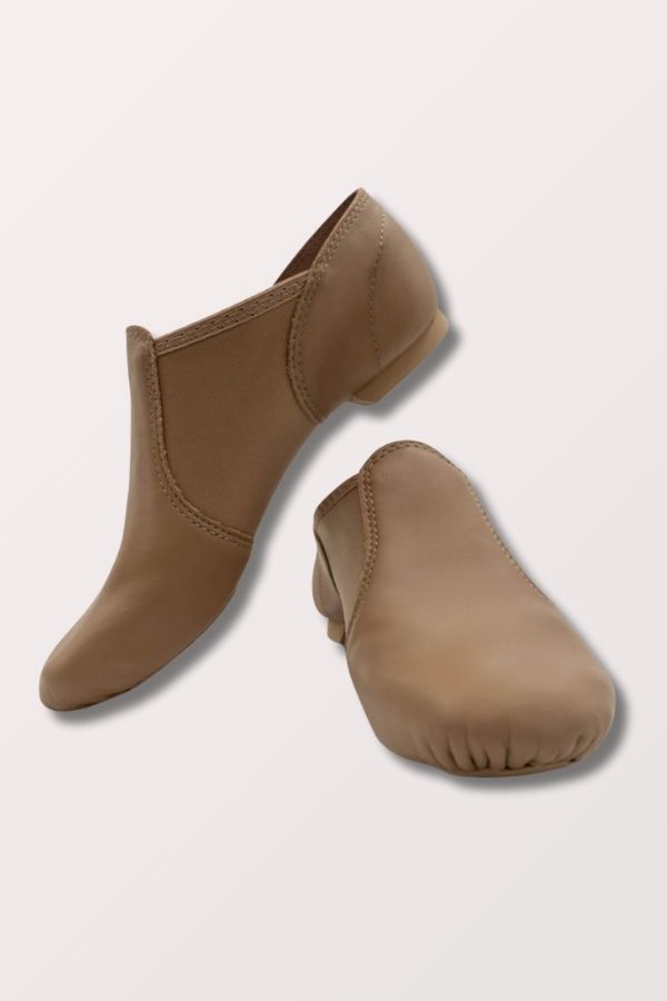 Capezio EJ2 Jazz Slip On Shoes in Caramel at New York Dancewear Company