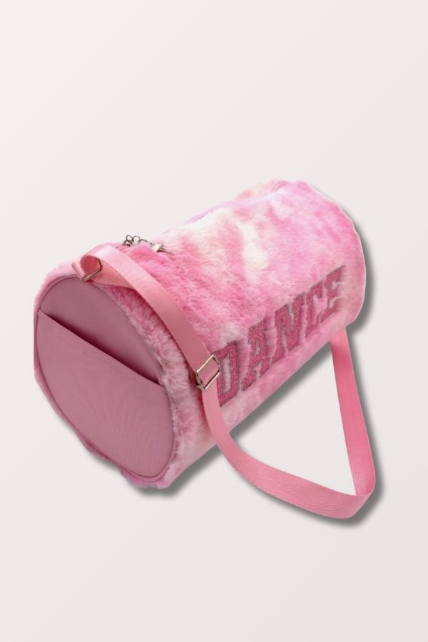 Capezio Faux Fur Dance Duffle in Pink Style B286 at New York Dancewear Company