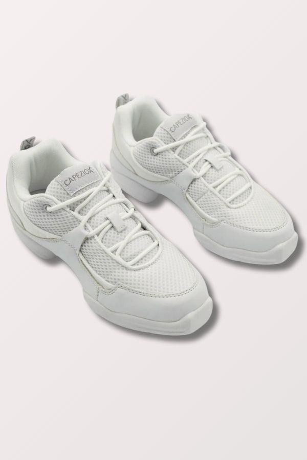 Capezio Fierce Dansneakers in White Style DS11 at New York Dancewear Company