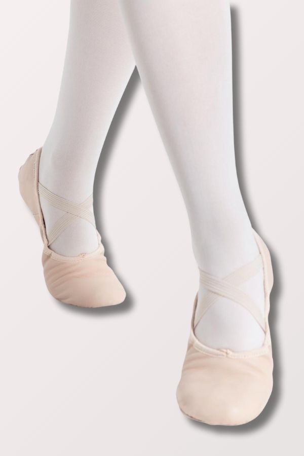 Capezio Adult Juliet Split Sole Leather Ballet Shoes Light Pink New York Dancewear Company