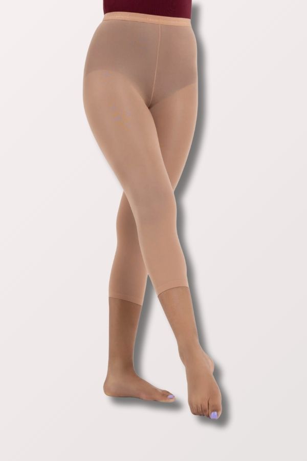 Capezio Adult Hold & Stretch Tights N140 in Light Suntan at NY Dancewear