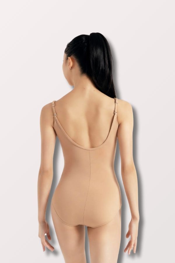 Capezio Team Basics Camisole Leotard with Adjustable Straps in Light Suntan Style TB1420 at New York Dancewear Company