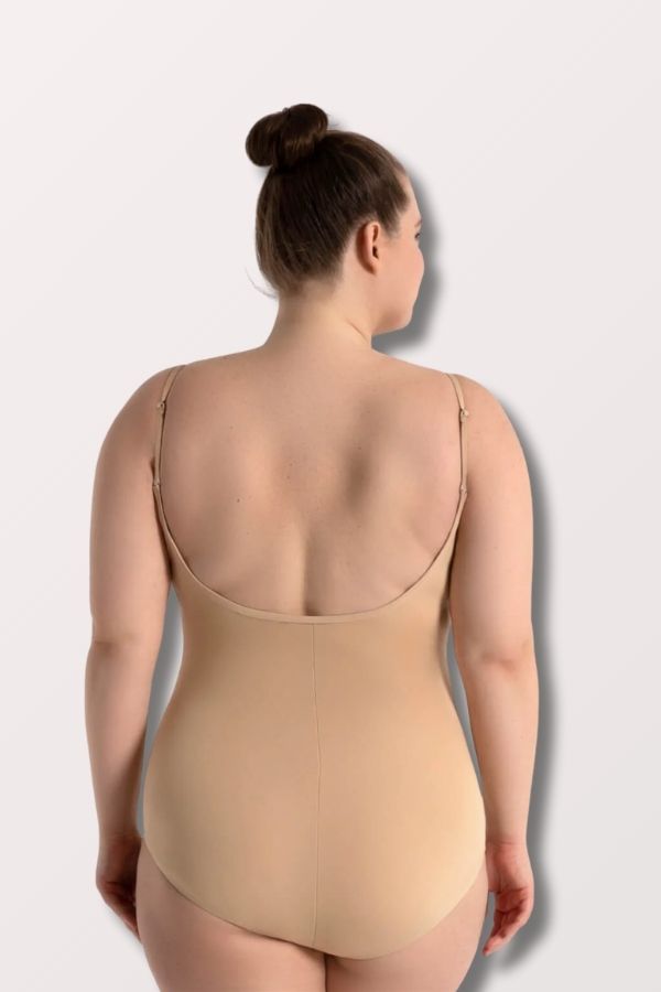 Capezio Team Basics Camisole Leotard with Adjustable Straps in Nude Style TB1420 at New York Dancewear Company