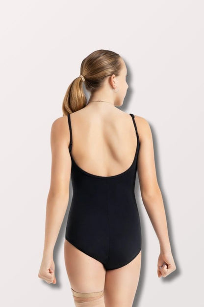 Capezio Team Basics Camisole Leotard with Adjustable Straps in Black Style TB1420 at New York Dancewear Company