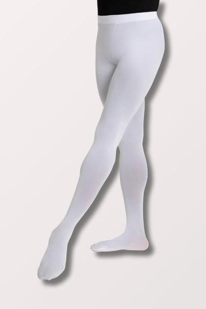Capezio Ultra Soft Footed Dance Tights in white Style 1915 at New York Dancewear Company
