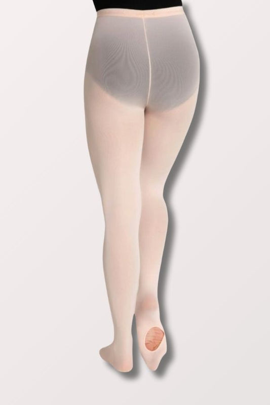 Capezio Ultra Soft Transition Tights with Elastic Waistband in Ballet Pink Style 1816 at New York Dancewear Company