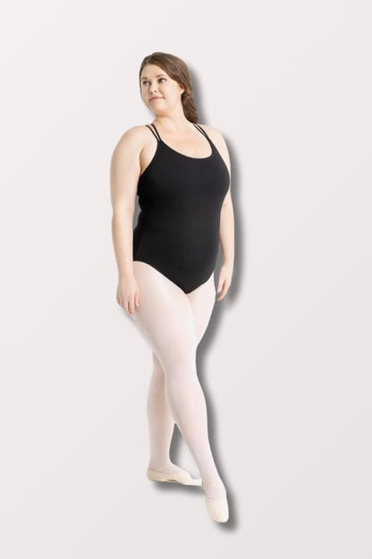 Capezio Women's Double Strap Camisole Leotard in Black Style CC23 at New York Dancewear Company