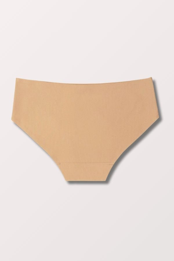 Capezio Women's Foundations No Show Brief in Nude Style 3754W at New York Dancewear Company