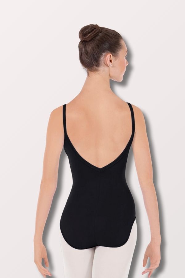 Eurotard Women's Princess Seamed Camisole Leotard in Black Style 1064 at New York Dancewear Company