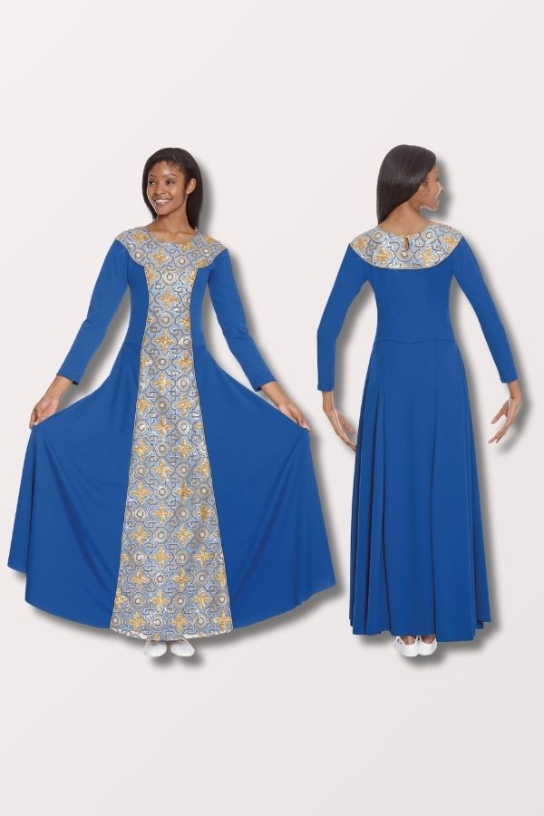 Womens Long Sleeve Tabernacle Praise Dress