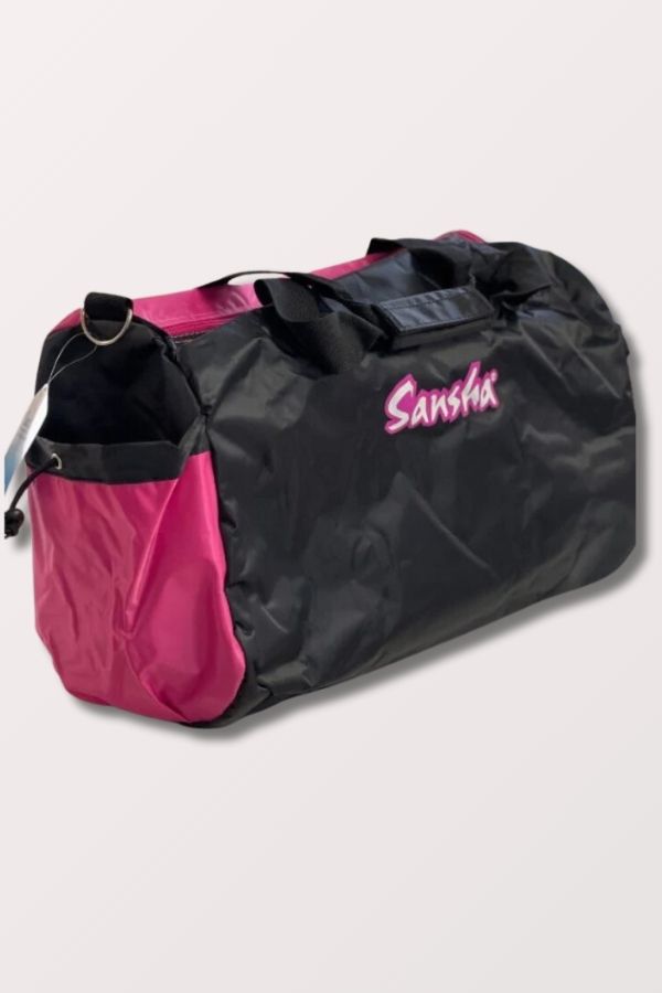 Sansha Large Dance Bag in Hot Pink/Black at New York Dancewear Company