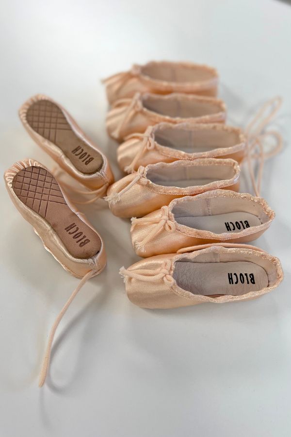 Bloch Mini Pointe Shoes in Pink at The Dance Shop Long Island