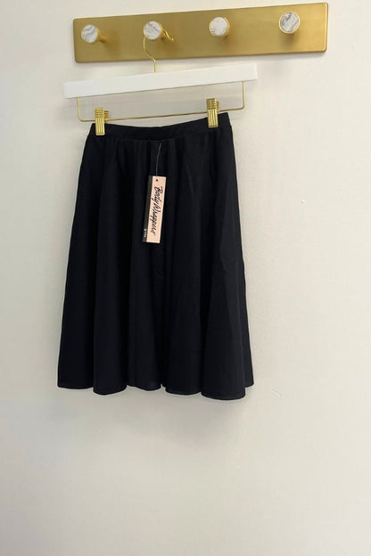 Girls Black Below The Knee Character Skirt at The Dance Shop Long Island