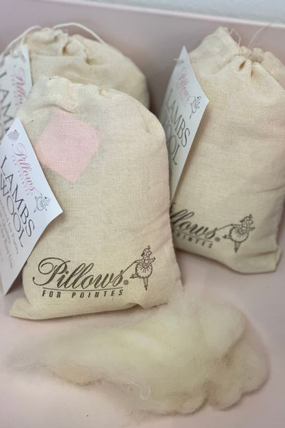 Loose Lambs Wool for Pointe Shoes by Pillows For Pointes