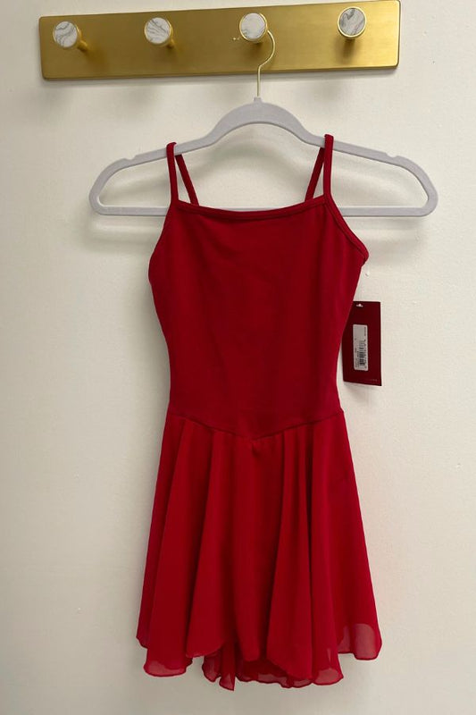 Womens Camisole Dance Dress in Garnet by Mirella at The Dance Shop Long Island