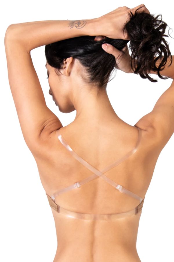 Underwraps detachable shoulder straps by Body Wrappers in clear