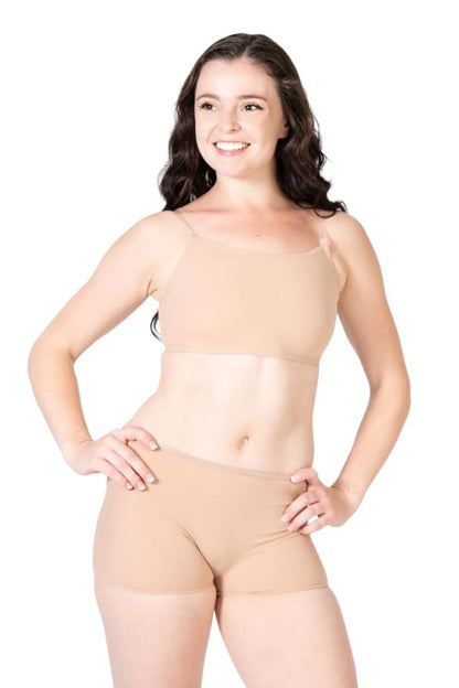 Underwraps Convertible Clear Back Bra by Body Wrappers in nude sold at NY Dancewear